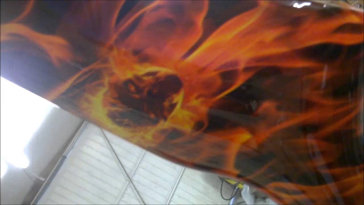 Ruger 10/22 custom paint, hydrographics rifle stock, Water transfer