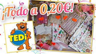 Súper compras en TEDI ¡¡¡TODO a 0,20€!!! 🛍️💖🎉