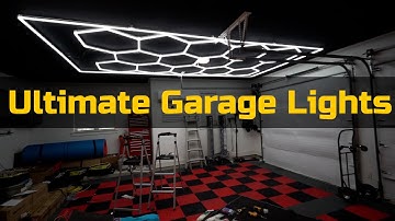Installing the Ultimate Hexagon Light Kit in my Garage Remodel