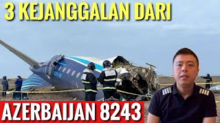 3 Kejanggalan Azerbaijan Flight 8243