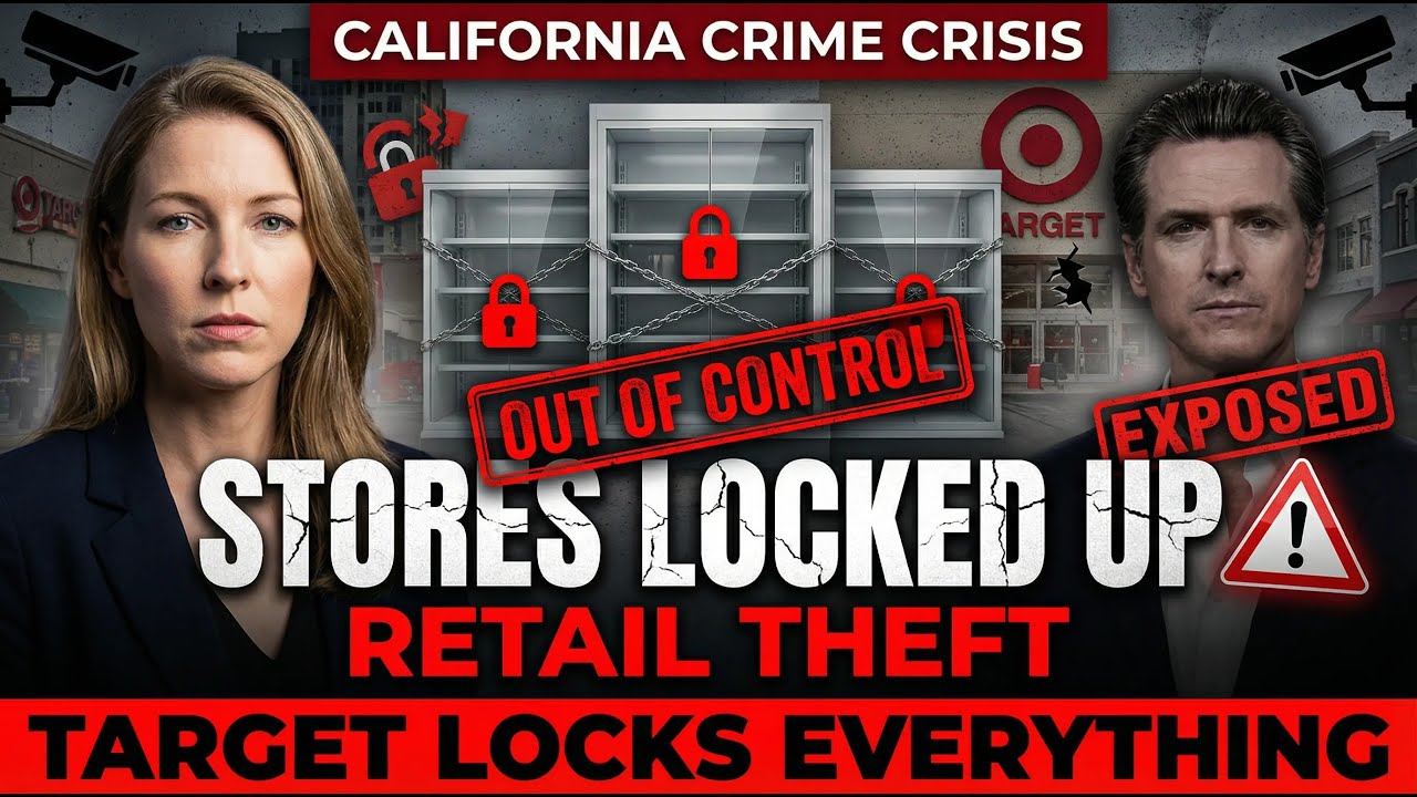 Target Locks UP Entire Store - California Retail Theft OUT OF CONTROL | Victoria Davis