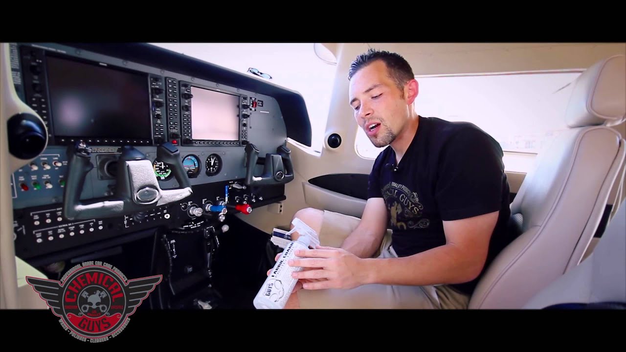 Chemical Guys - Fabric Guard an airplane!