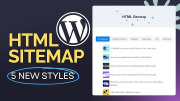 HTML Sitemap in wordpress Without Plugins (5 New Styles)