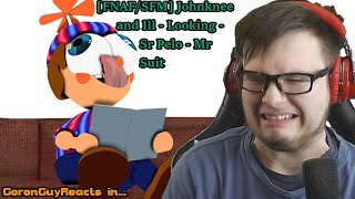(bb shouldn't have a tongue) [FNAF/SFM] Johnknee & Ill - Looking - Mr Suit - GoronGuyReacts