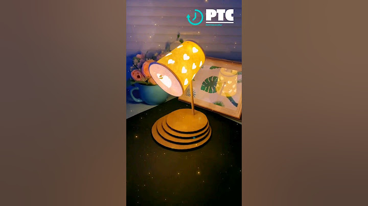 How to make easy study lamp with Paper 🏮🛋 #trending #viral #art #ytshorts #shorts