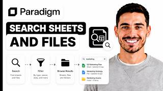 How to Search Sheets and Files in Paradigm AI in 2026 (Full Guide)