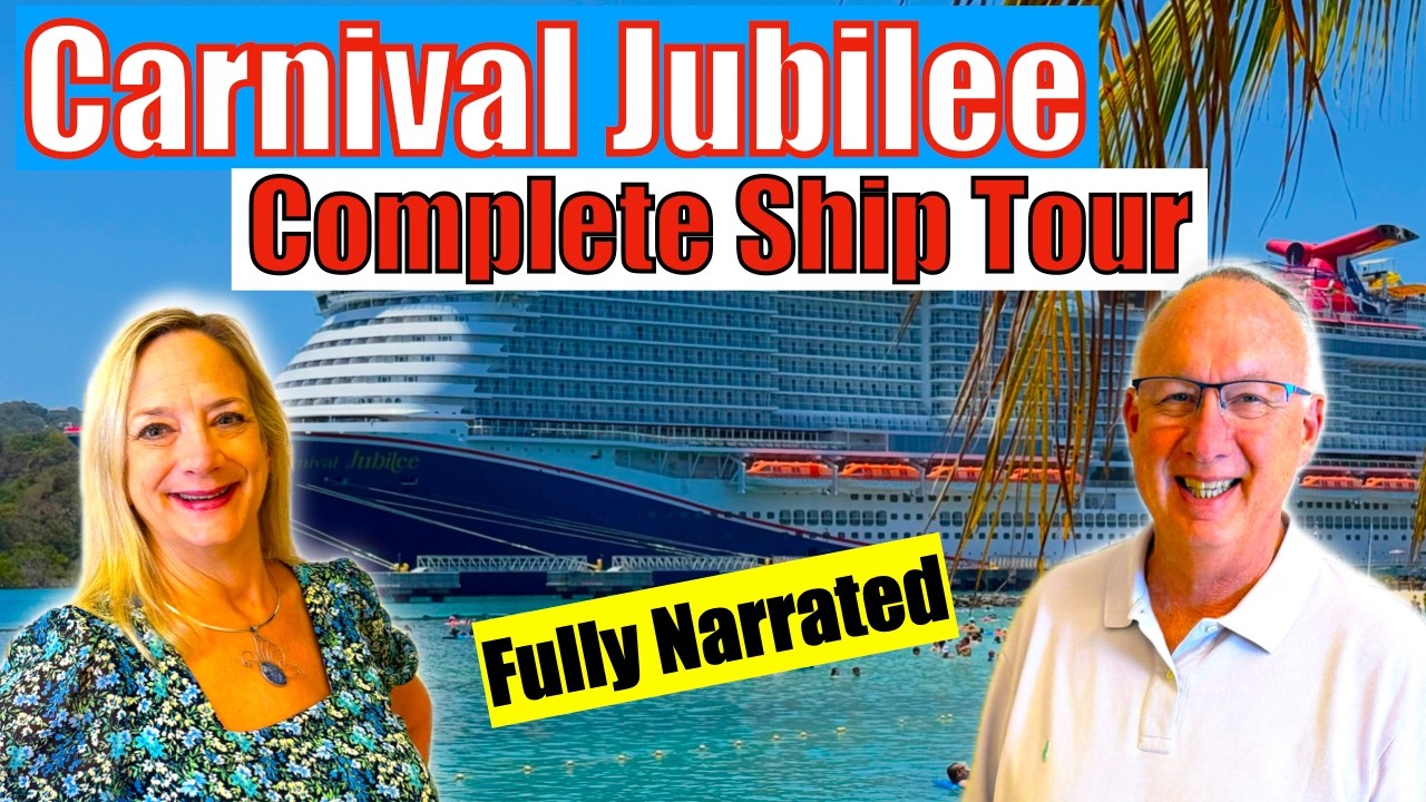 Carnival Jubilee Complete Tour - Every Deck Fully Narrated (2026)