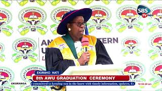 ANKOLE WESTERN UNIVERSITY  _8th GRADUATION  CEREMONY  0N 28th /11/2025