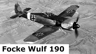 Focke Wulf FW 190 der Deutschen Luftwaffe im 2. Weltkrieg