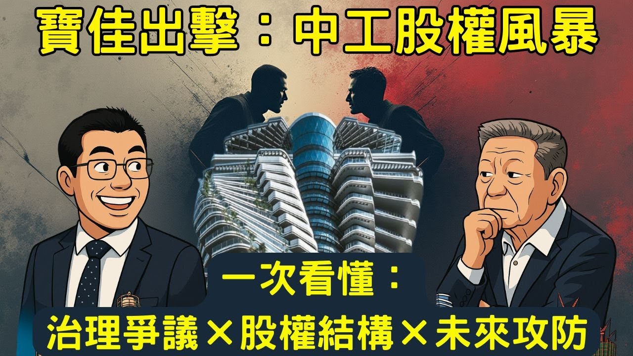 【安迪觀點】寶佳vs中工-經營權風暴來臨~市場最深入解析！EP34 縮圖