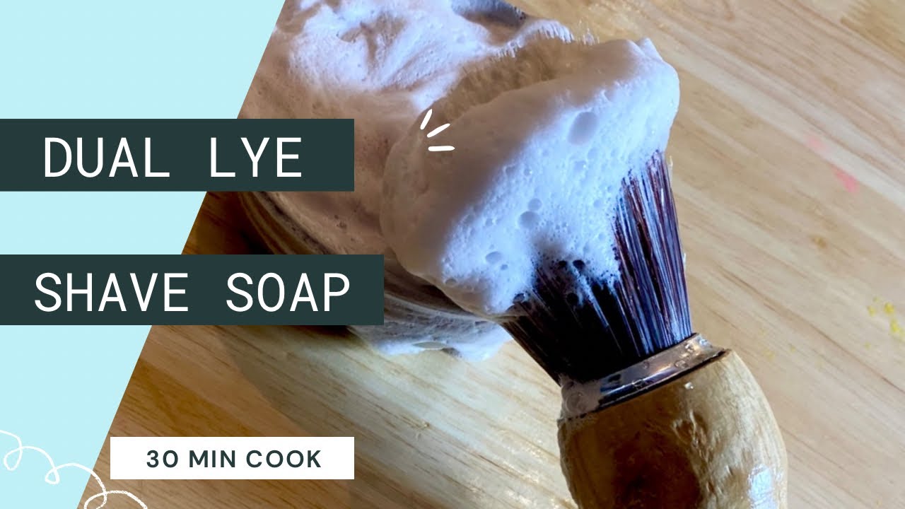 Diy 30 Min High Speed Shaving Soap YouTube