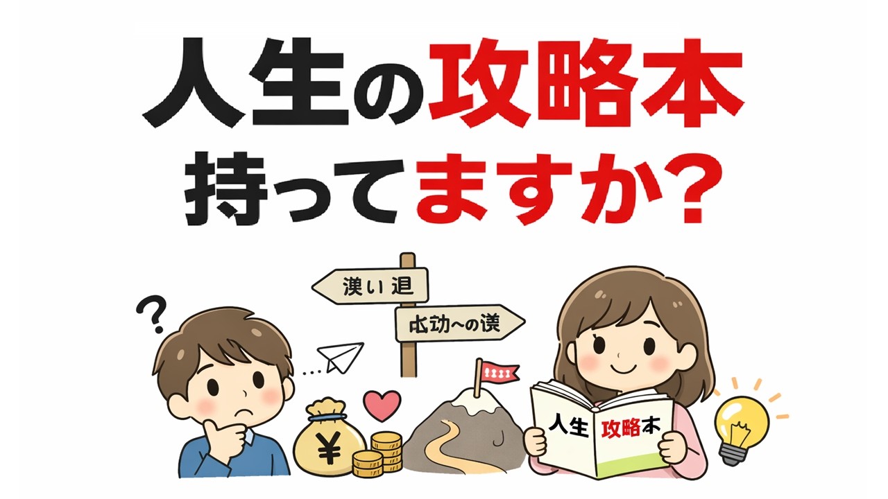 【知らないと損】あなたの人生に説明書があった｜読書で悩みが消える理由【ゆっくり解説】