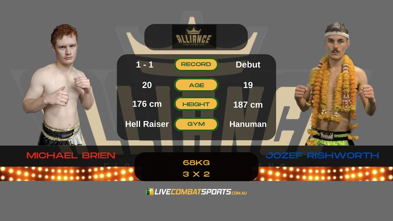 Michael Brien vs Jozef Rishworth