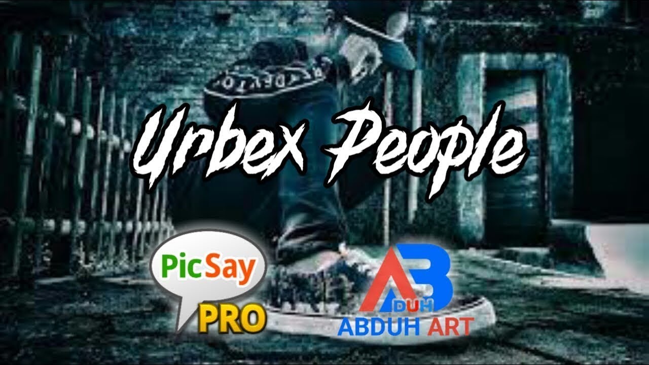 TUTORIAL efek URBEX PEOPLE | picsay pro
