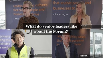 What do senior leaders like about the Forum?