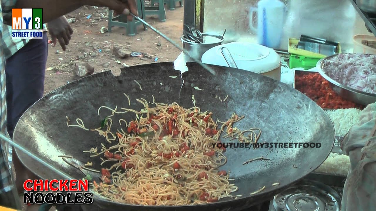 CHICKEN NOODLES | KAKINADA STREET FOOD | INDIAN STREET FOOD street food