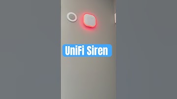 UniFi Siren. It’s really loud trust me! 🚨