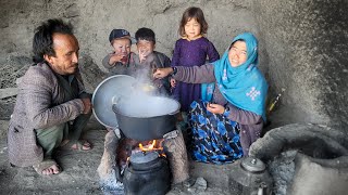 Start your day like cave dwellers | Village life Afghanistan