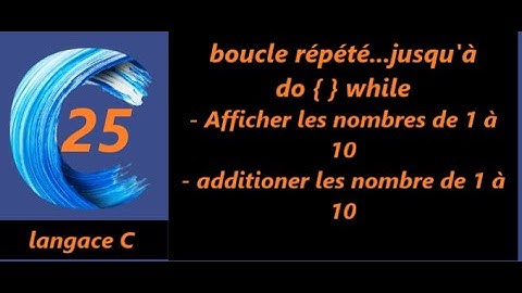 La Boucle répété jusqu