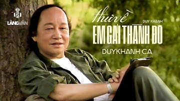 Duy Khánh | Thư Về Em Gái Thành Đô (Duy Khánh) | Mimosa Video 4 - Con Đường Xưa Em Đi | Official MV