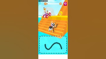 Scribble rider android games play level 09 #scribblerider #scribble