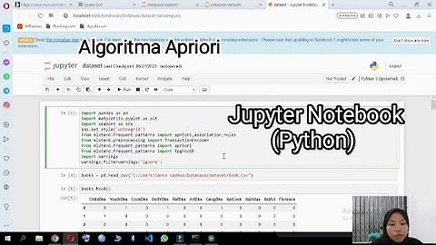 Tugas UAS Data Mining Menggunakan Jupyter Notebook (Python)