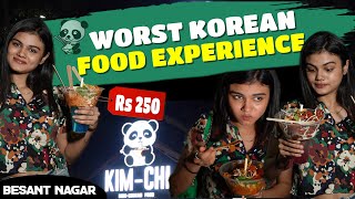 Tasting Korean Food Gone Wrong ❌ | Kimchi Tower Expect பண்ண அளவுக்கு இல்ல  | Akshitha Ashok