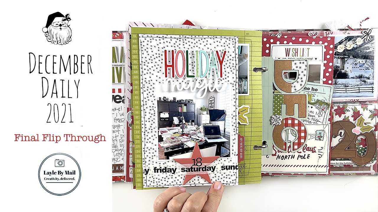 December Daily 2021 Flip Through