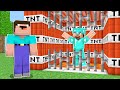 НУБ ПОЙМАЛ ПРО ГРИФЕРА В ЛОВУШКУ МАЙНКРАФТ ! НУБИК И ТРОЛЛИНГ В MINECRAFT Дак Плей