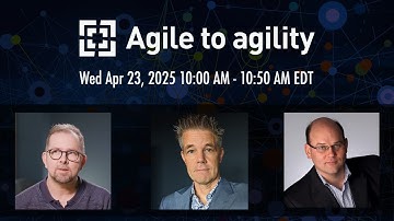 Henrik Kniberg, Jurgen Appelo, & Scott Ambler, - Panel Discussion on AI and Agility