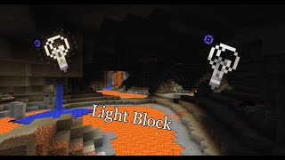 Minecraft Bedrock Light Block Tutorial