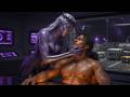 Alien Empress's Hand on His Chest—Now She's Taking Every Inch