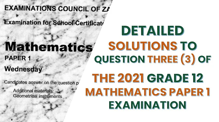 2021 G12 Mathematics paper 2 Q3