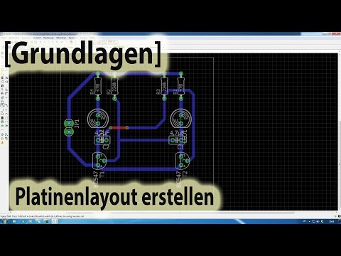 Platinenlayout in Eagle erstellen