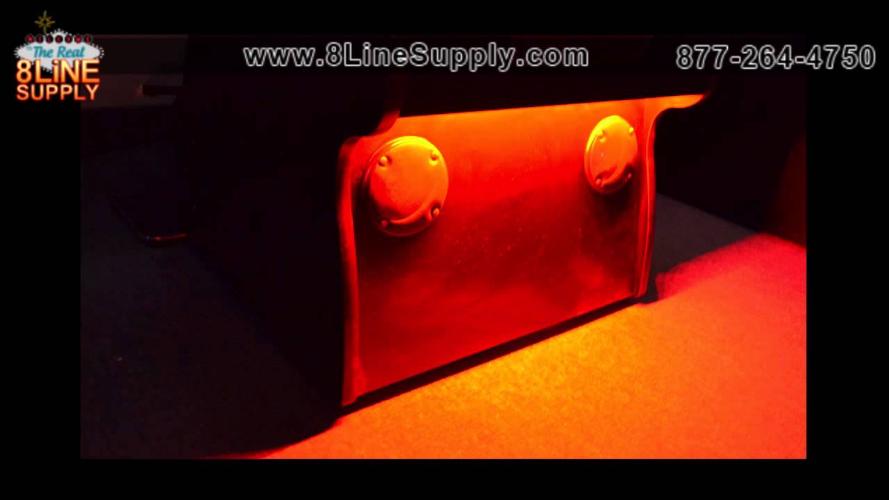 Target Toss Red LED Cabinet Lights - 8LineSupply - Arcade / Amusement ...
