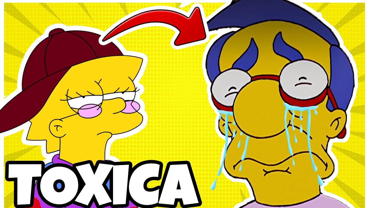 LISA SIMPSON esta LOCA o Es TOXICA ?????