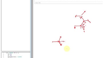 Logo : random pattern using recursion