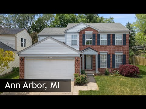 3262 Woe Be Tide Ct, Ann Arbor, MI home video tour