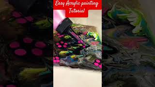 Easy acrylic painting tutorial Shorts easypainting art tutorial acrylicpourpainting