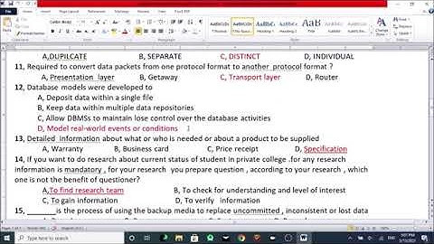 Database Administration Level III Theory Exam 8360p