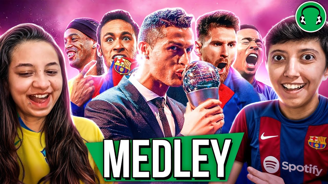♫ SUPER-MEDLEY: HITS DO FUTPARÓDIAS 2017 | FUTPARÓDIAS REACT