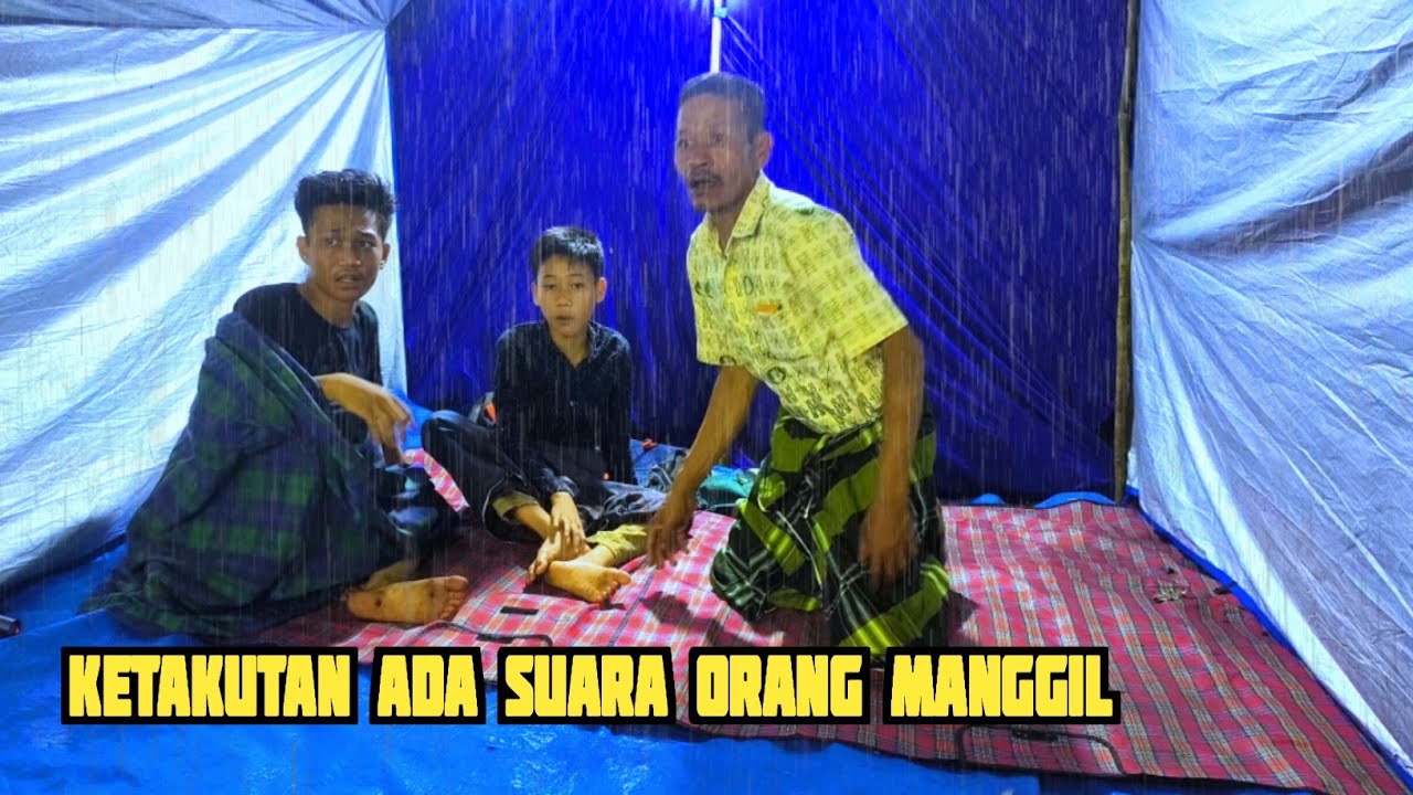 diguyur hujan deras siang malam, ketakutan ada suara orang manggil, relaxing rain sound