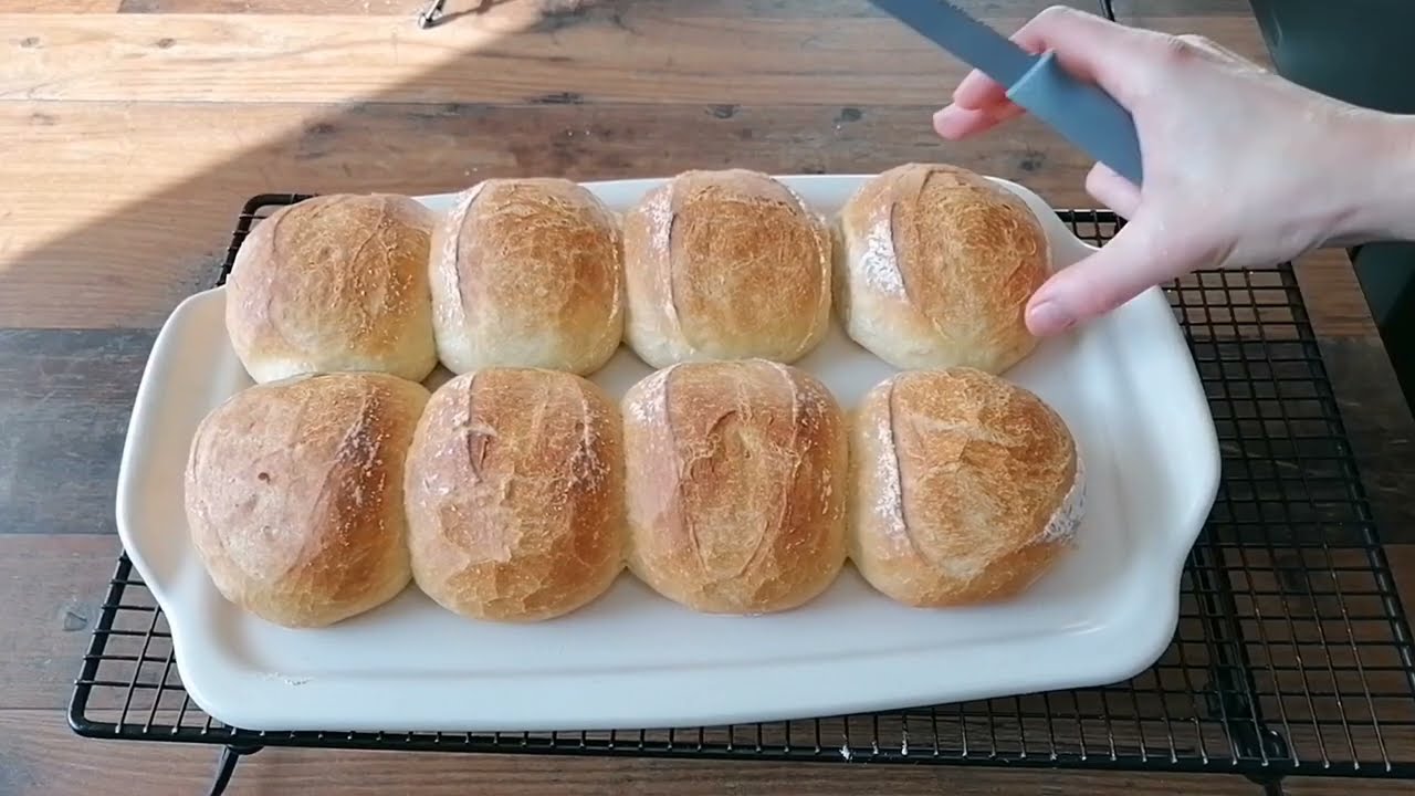 Хрустящие рулеты, Булачки, белые мягкие булачки, на завтрак, домашние,