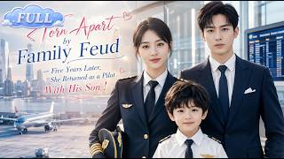 【ENG DUB】| Torn Apart by Family Feud — Five Years Later, She Returned as a Pilot With His Son!