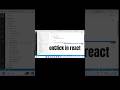 onclick event in react js in Hindi