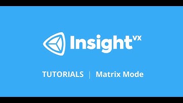 Insight VX Online: Crosstabs - Matrix Mode
