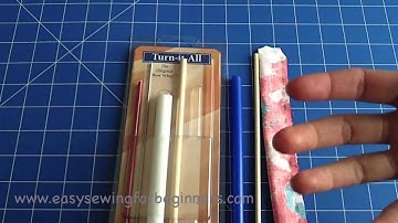 My Second Favourite Tool for Turning Fabric Tubes Inside Out