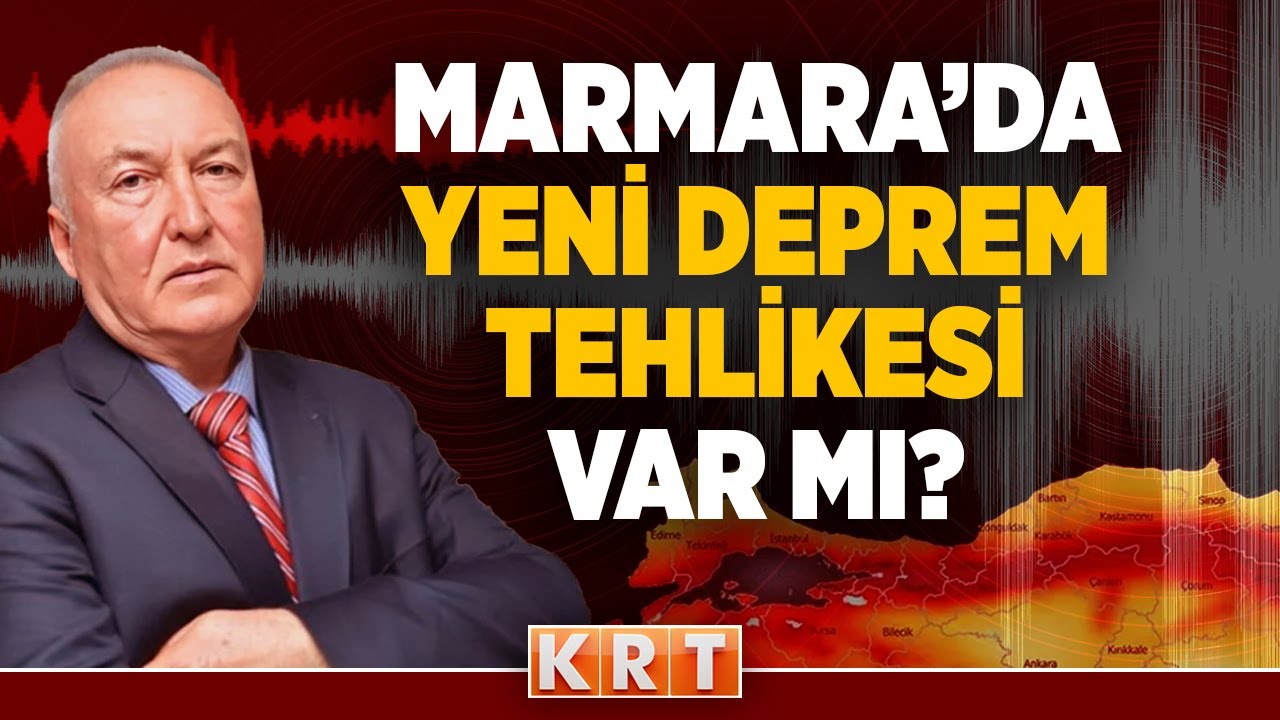 Marmara'da deprem tehlikesi sürüyor mu? Prof. Dr. Övgün Ahmet Ercan, analizleriyle konuyu açıklıyor