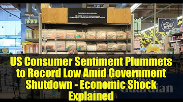 US Consumer Sentiment Plummets to Record Low Amid Government Shutdown - Economic Shock Explained