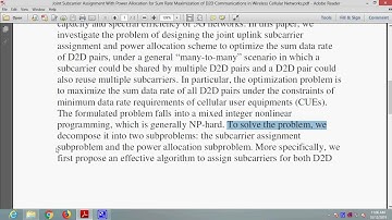 Joint Subcarrier Assignment With Power Allocation for Sum Rate Maximization of D2D Communications in
